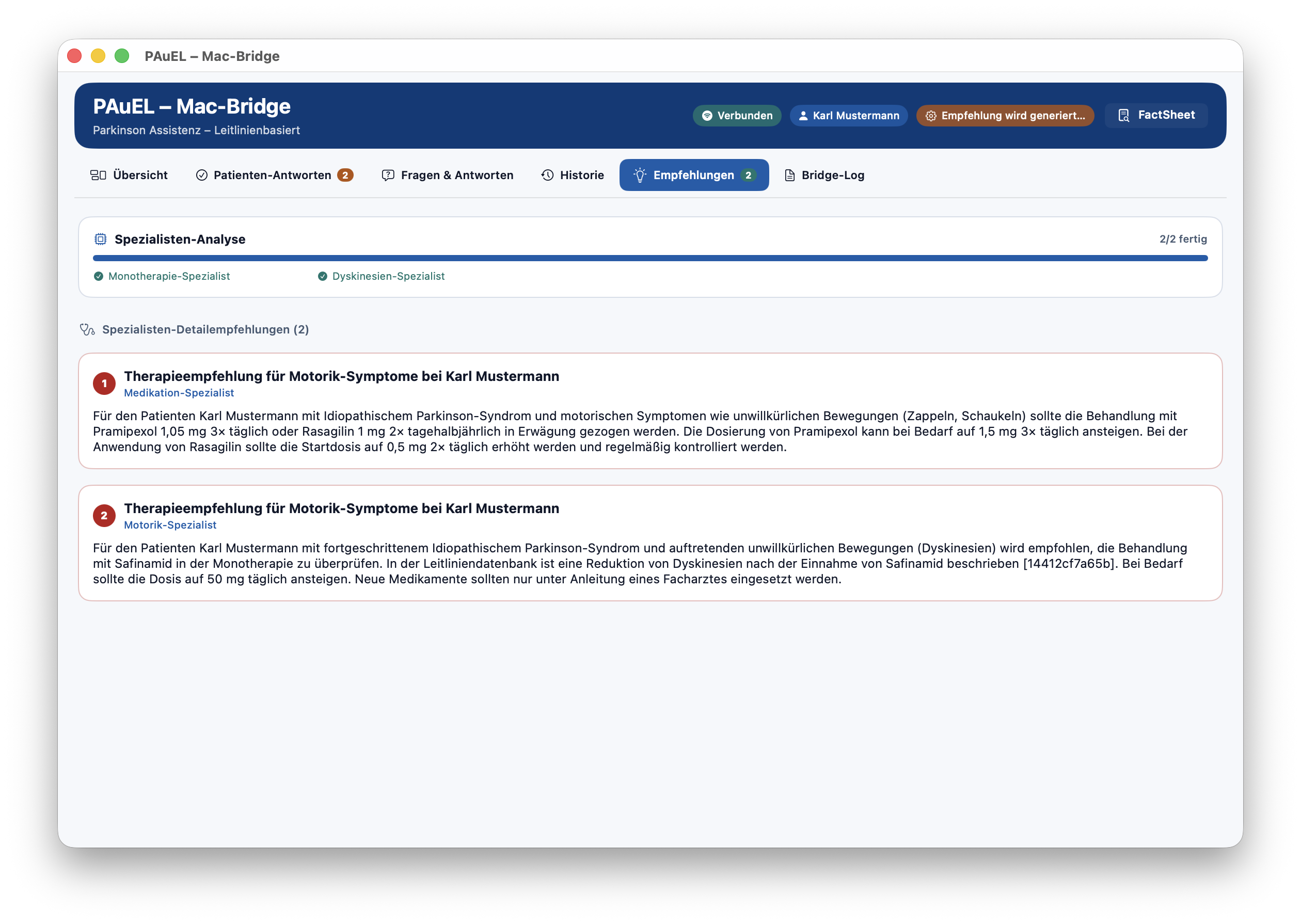 PAuEL – Patienten-Fragebogen
